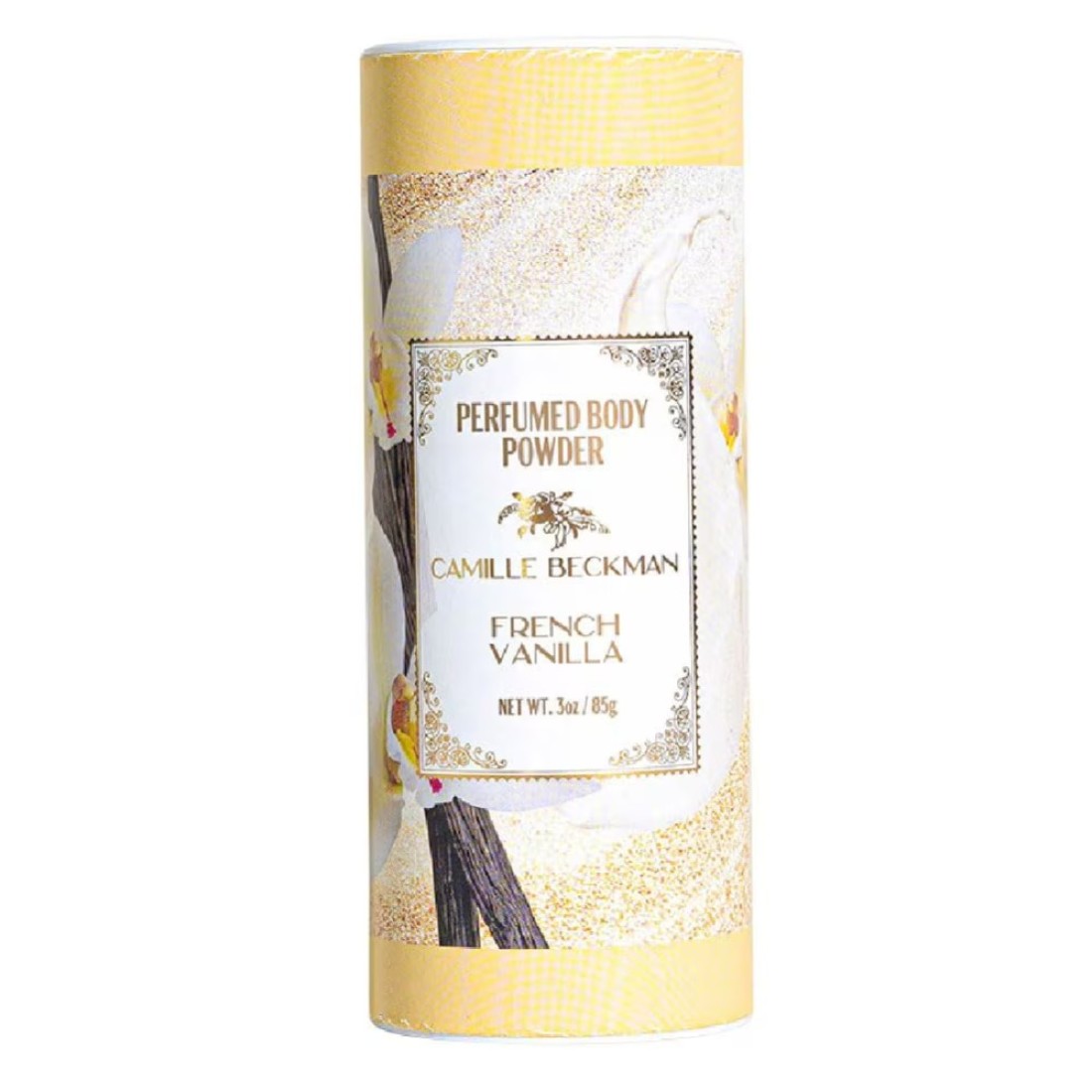 French Vanilla Scented TalcFree Body Powder Perfumed Dusting Powder Camille Beckman 3 Ounce