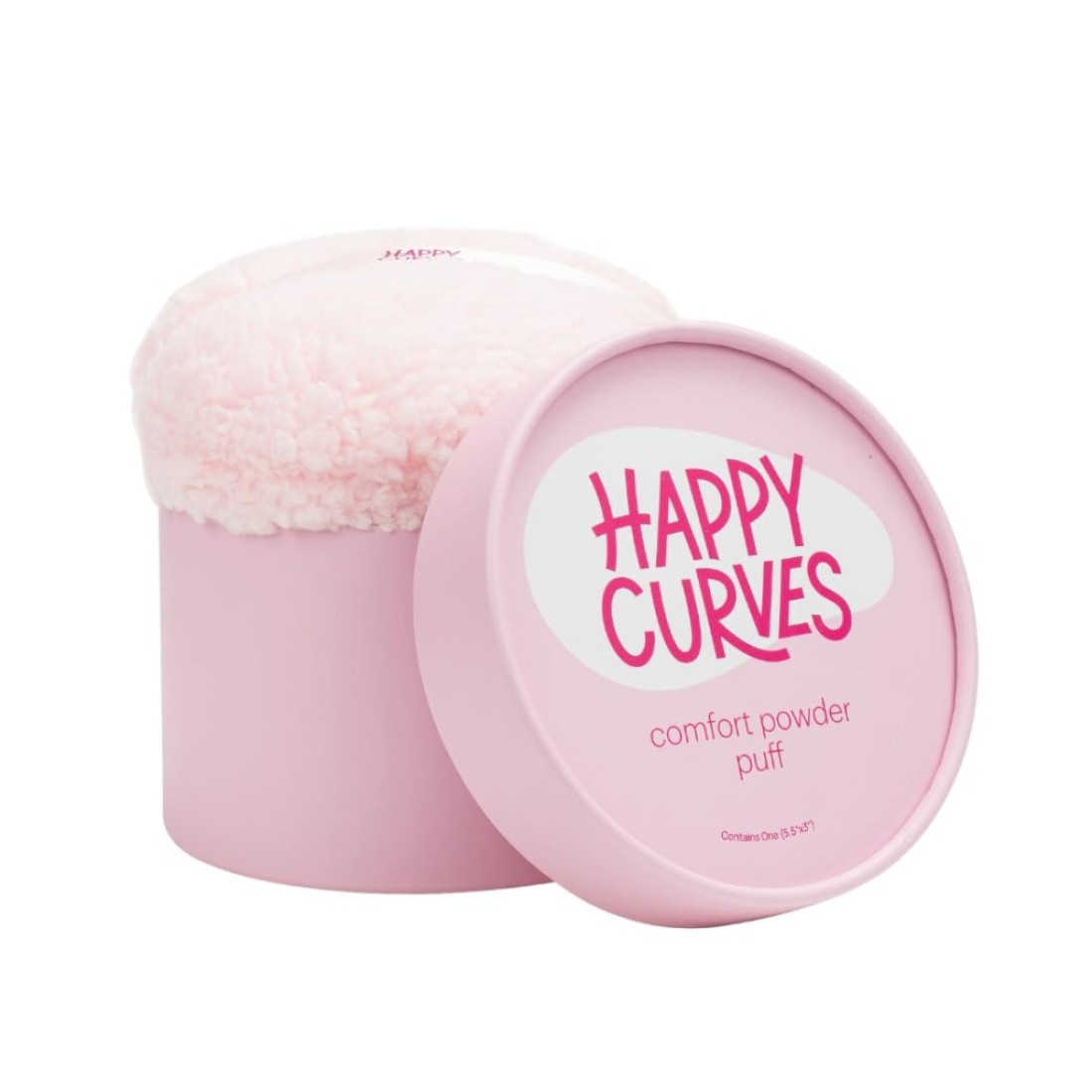 Comfort Powder Puff Large Powder Puff for Body Powder Applicator with Storage Container Compatible with Womens TalcFreePowder Sold Separately
