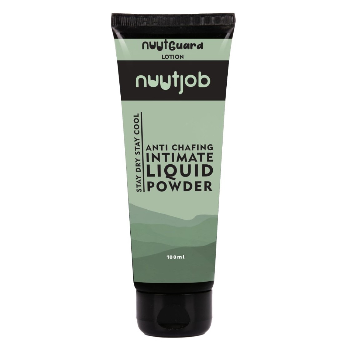 Nuut Guard Anti Chafe Liquid Intimate Powder 3.4 Fl Oz Ball Deodorant, Men Hygiene Product with Aloe Leaf Juice No Itching, Irritation Intimate Wash Anti-Chafing Men-Boys