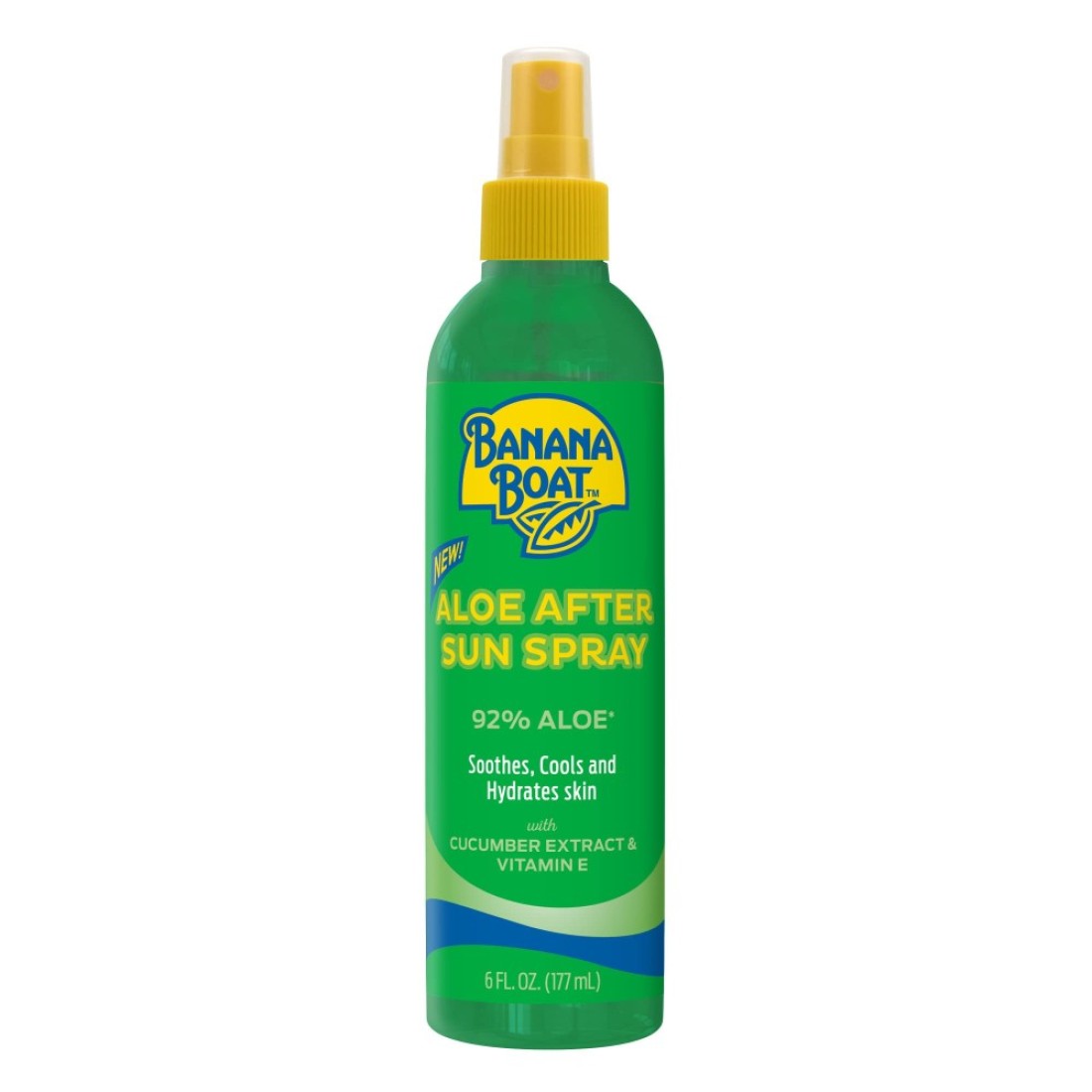 Banana BoatAloe After Sun Spray 6oz Aloe Vera Spray with Cucumber Extract and Vitamin E After Sun Care After Sun Aloe Aloe Spray for Sunburn Relief 6oz