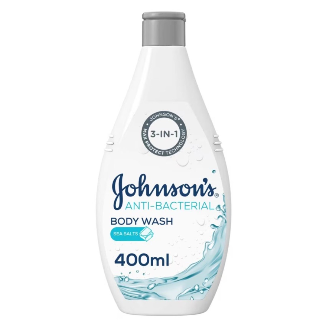 Johnson&#39;s Body Wash Anti-Bacterial Sea Salts 400ml
