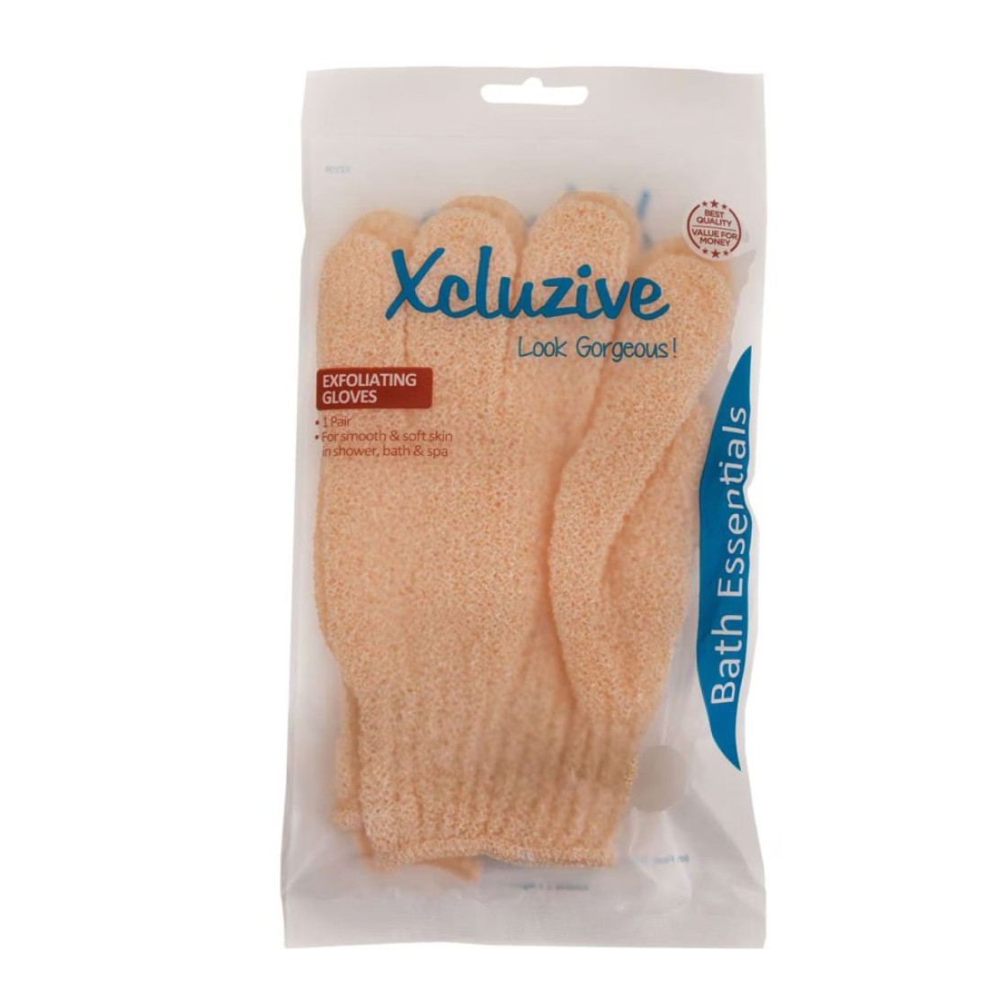 Xcluzive Bath Gloves Violet