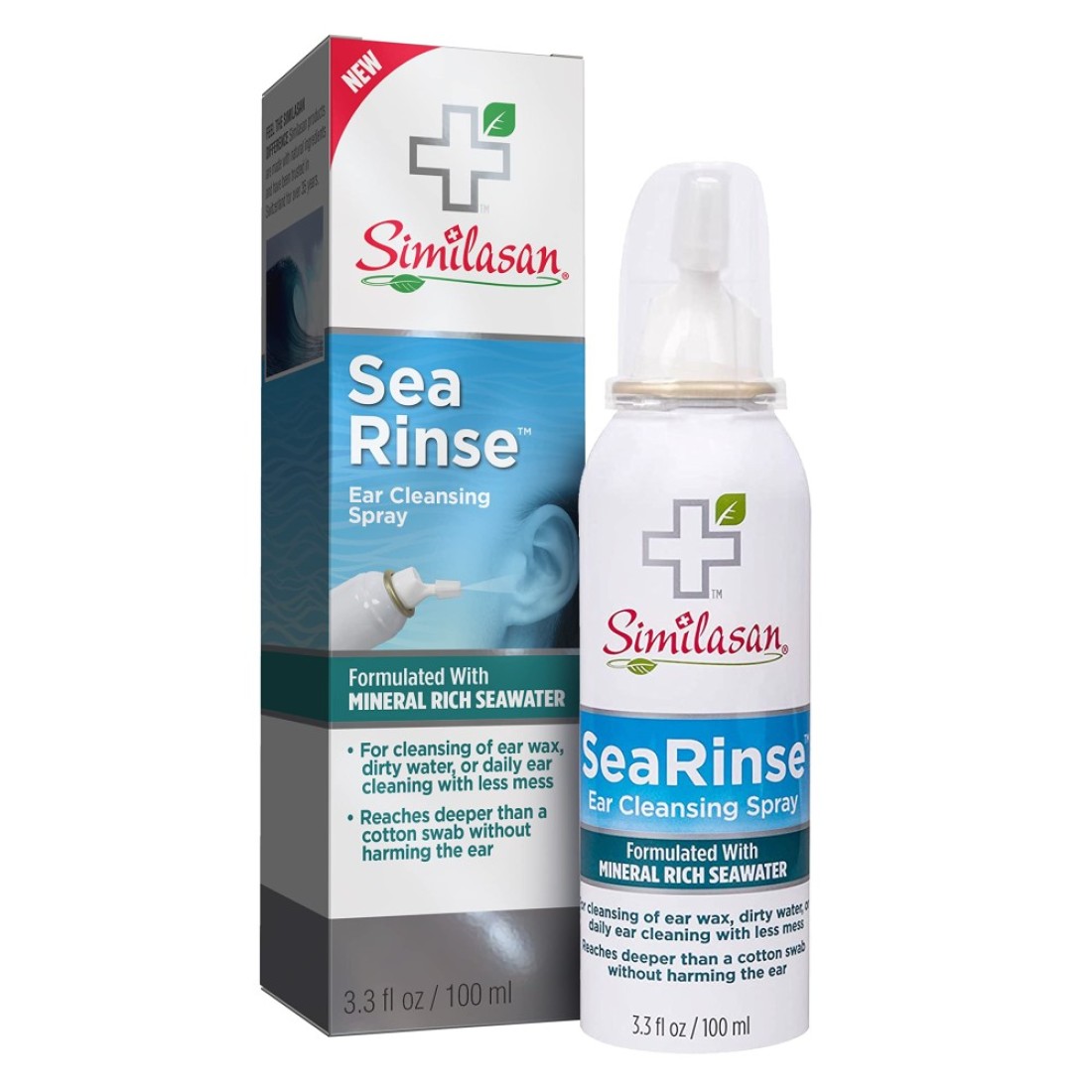 Similasan Searinse Ear Spray for Ear Cleaning and Ear Wax 33 Fl Oz