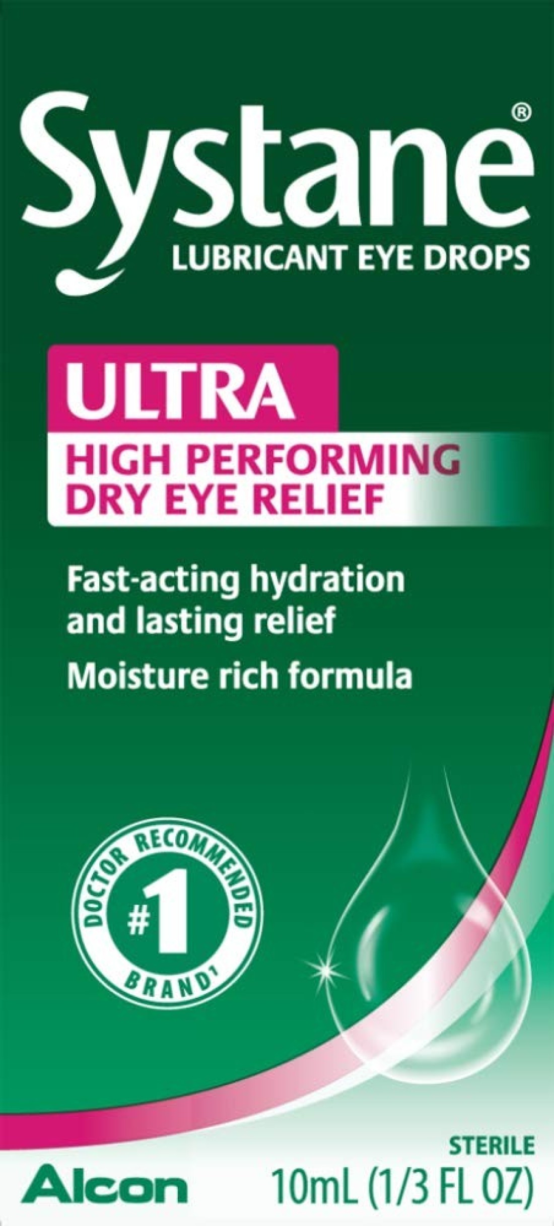 Systane Ultra Lubricant Eye Drops 03 Fl Oz 3 count