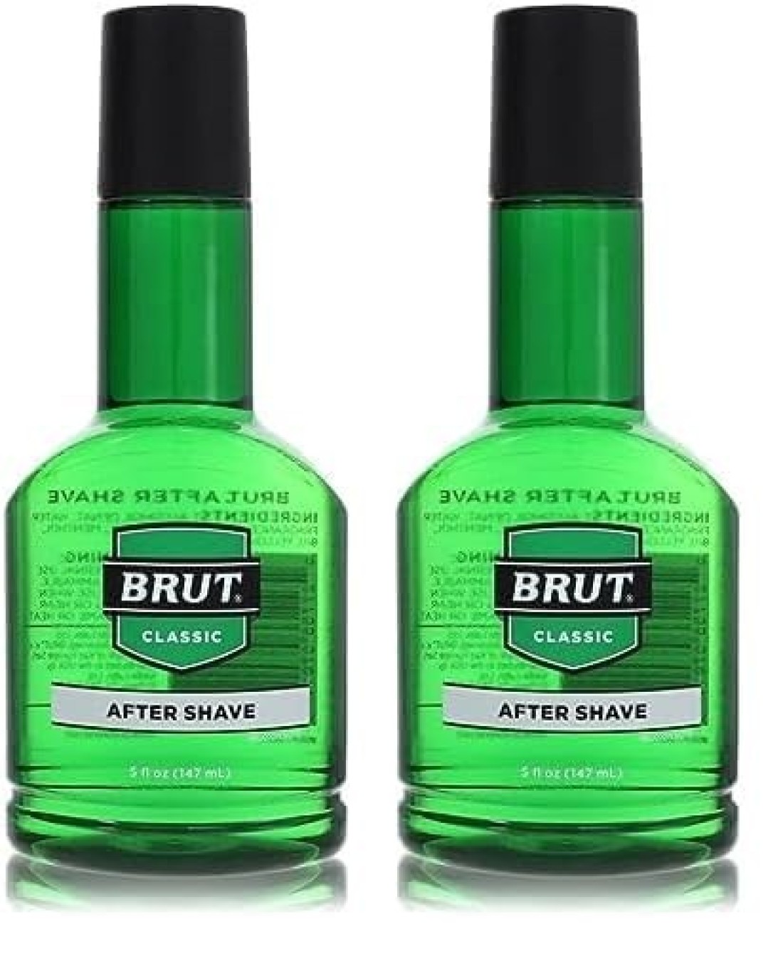 Brut After Shave Original Fragnance, 5 Ounce (926630) (Pack of 2)
