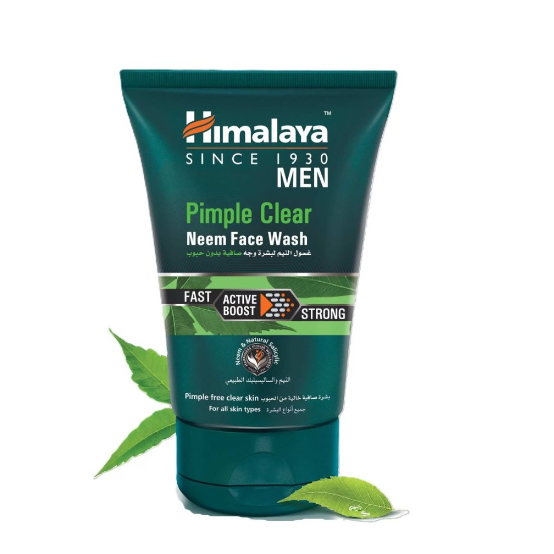 Himalaya Herbals Men Pimple Clear Neem Face Wash Green 100ml