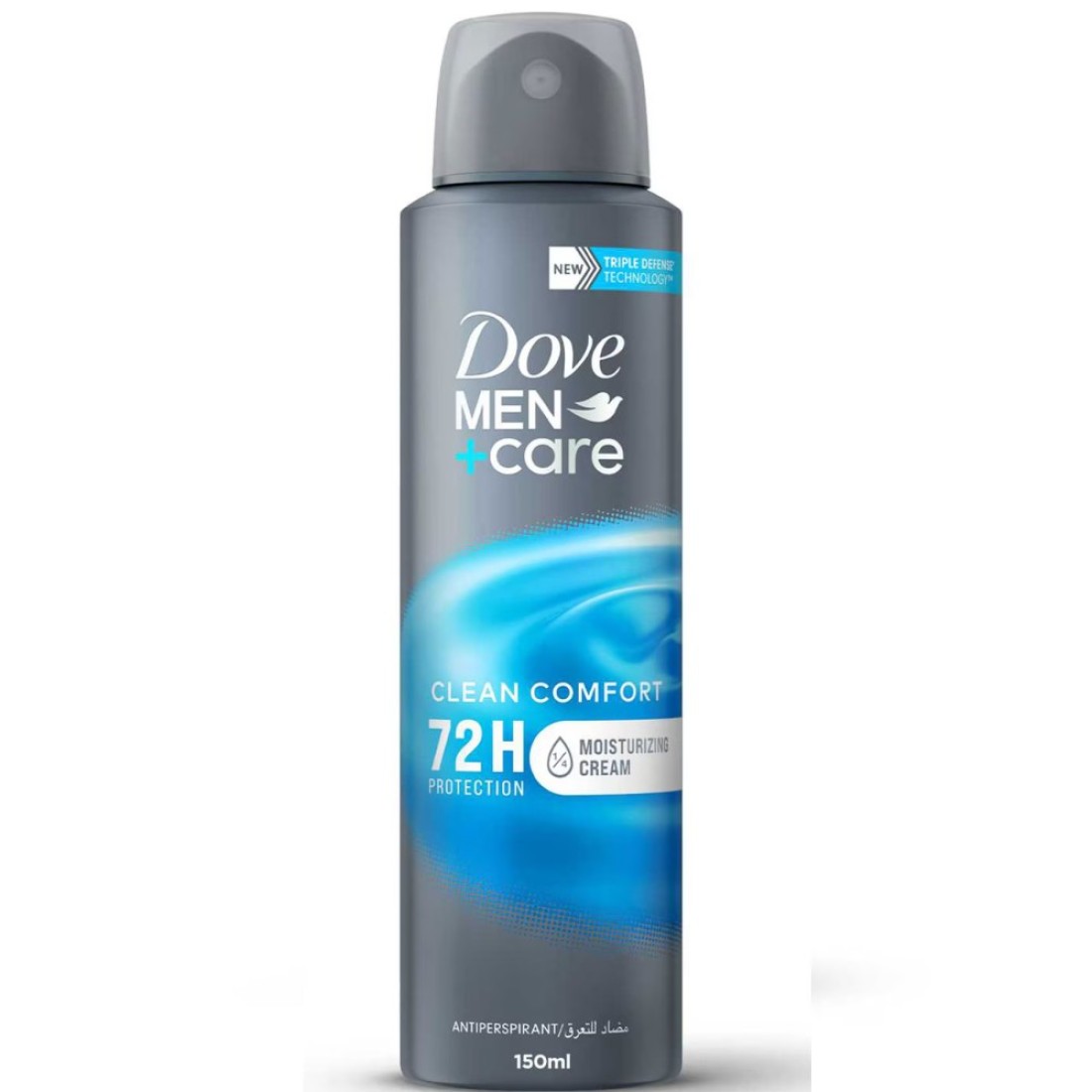 Dove Antiperspirant Deodorant Body Spray Clean Comfort 150ml