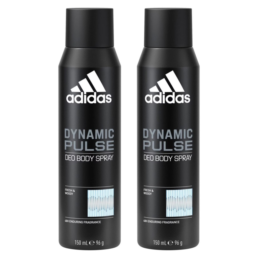 Adidas Dynamic Pulse Deo Body Spray Clear 150ml Pack of 2