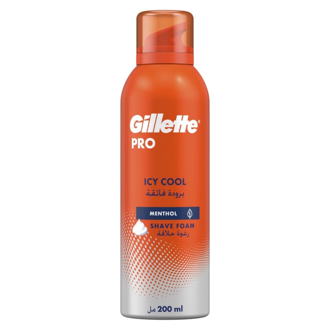 Gillette Pro Icy Cool Shave Foam Menthol 200ml