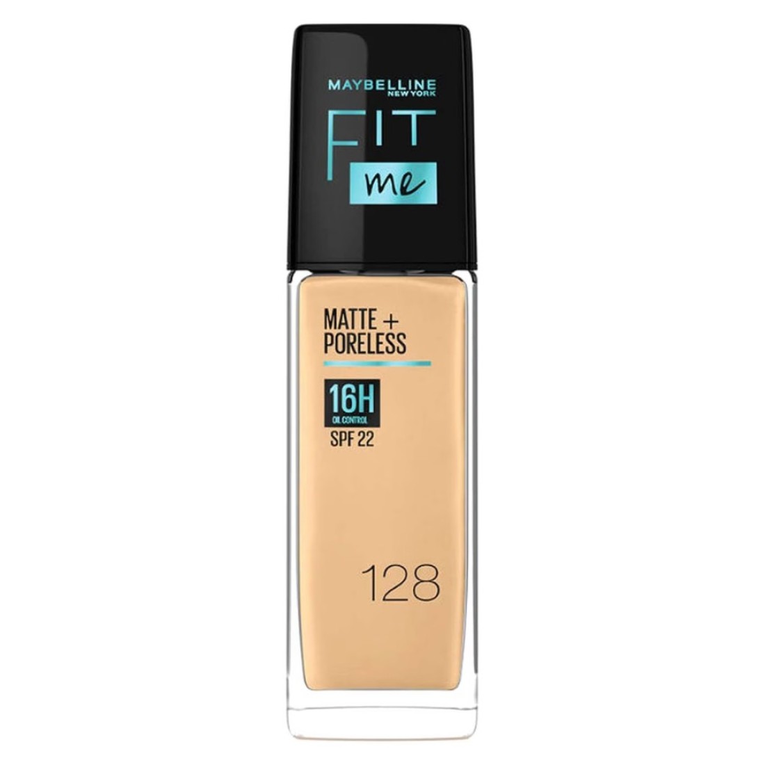 Maybelline New York Fit Me Matte+Poreless Liquid Foundation SPF22 128 30ml