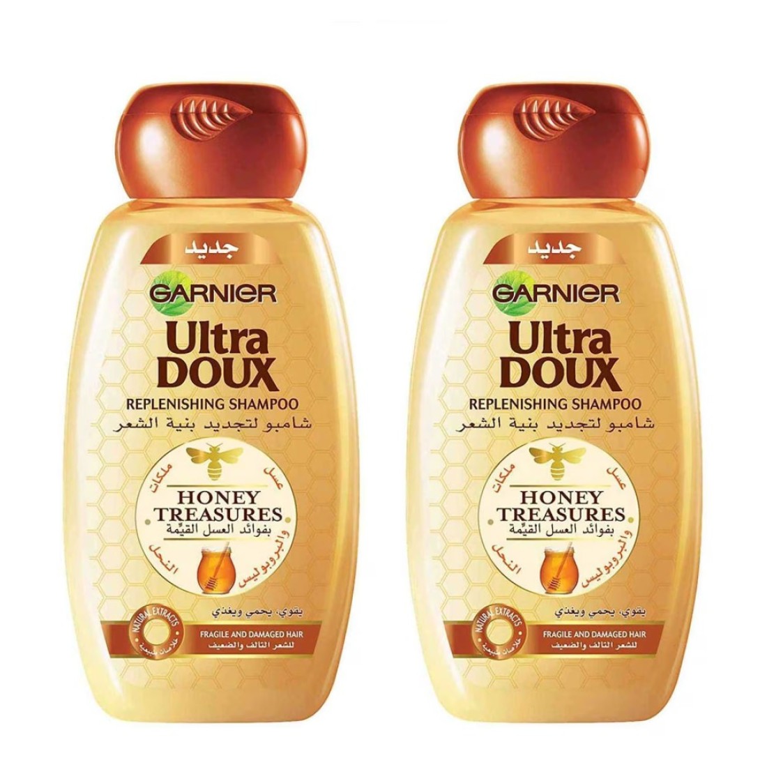 Garnier Ultra Doux Honey Shampoo 400ml Pack of 2