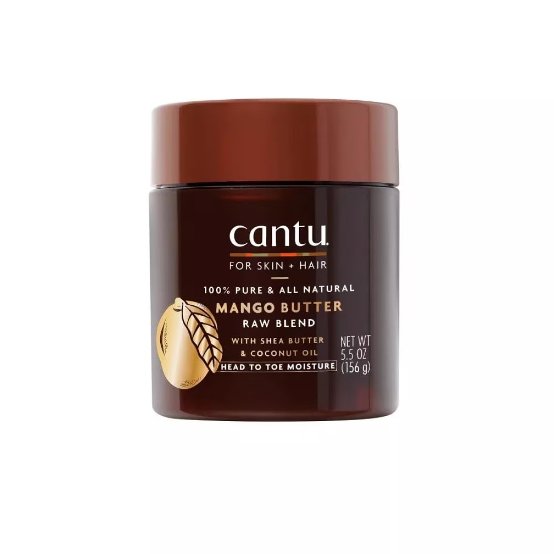 Cantu Skin Therapy Hydrating Raw Blends Body Butter Mango Butter Shea Butter and Coconut Oil 55 Ounce