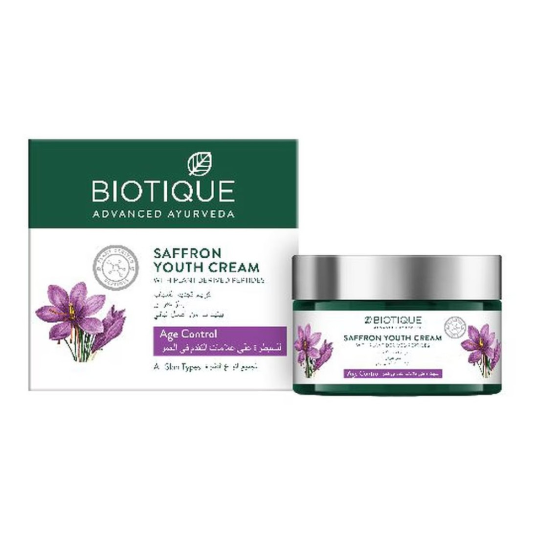 Biotique Saffron Youth Cream 50g