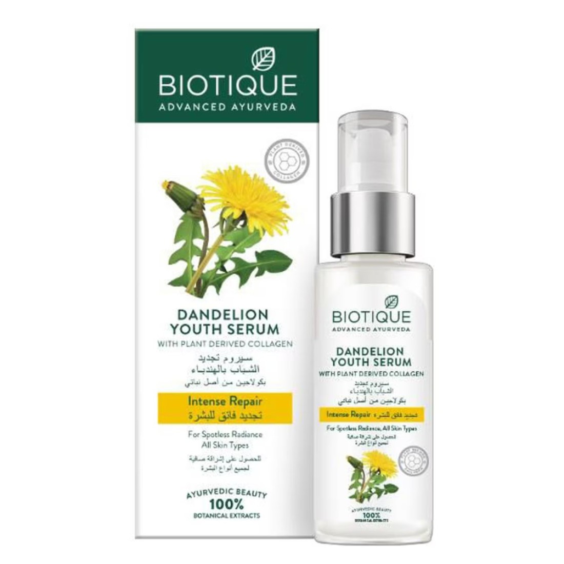 Biotique Dandelion Intense Repair Youth Serum 30ml