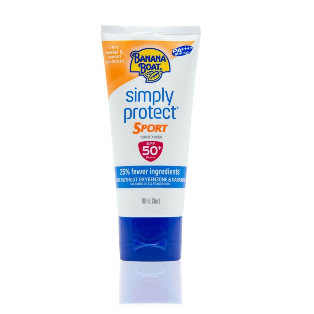 بنانا بوت سيلك هيدريشن الغسول الرياضي الواقي من الشمس SPF SPF50 90 ملل - أبيض