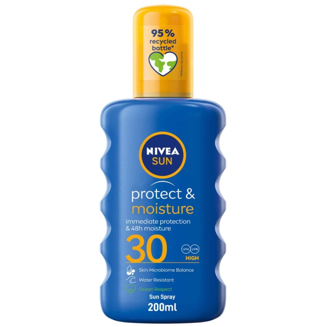 نيفيا صن بخاخ حماية وترطيب بمعامل حماية من الشمس SPF 30، 200 ملل