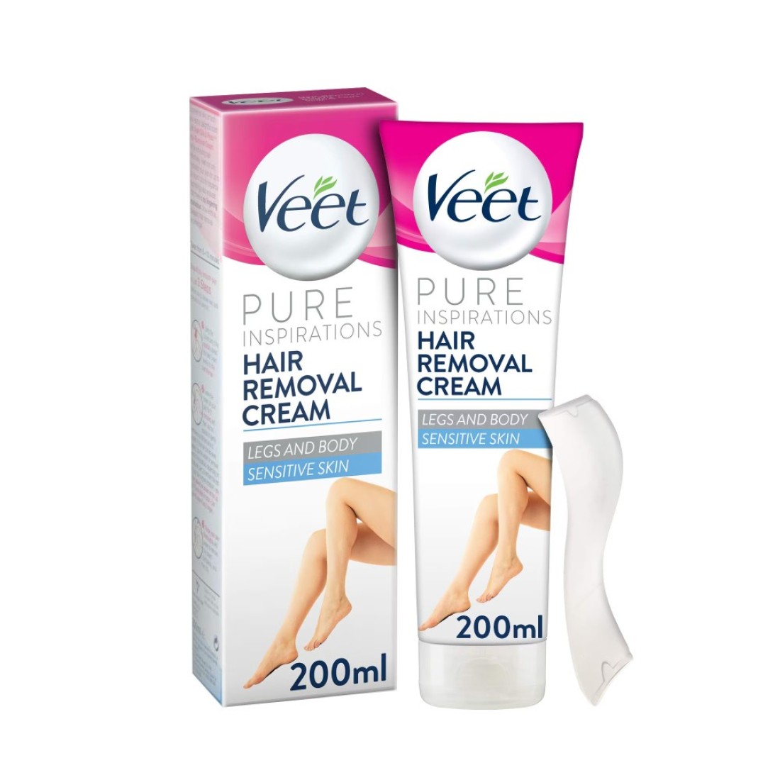 VeetHair Removal Cream Sensitive Skin with Aloe Vera Vitamin E 200ml