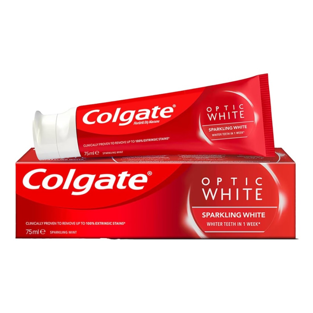 Colgate Optic White Sparkling White Whitening Toothpaste 75ml
