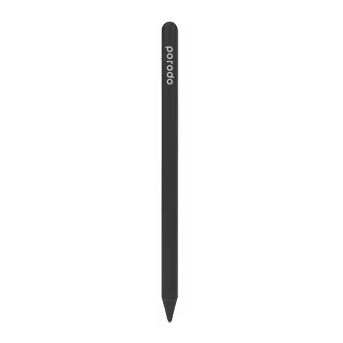 Porodo Apple Pencil, Stylus Pen For Touch Screens, Rechargeable 1.5Mm Fine Point Active Stylus, Ipad Pro 11/12.9 Inch, Ipad Air(3Rd Gen), Ipad Mini - Black