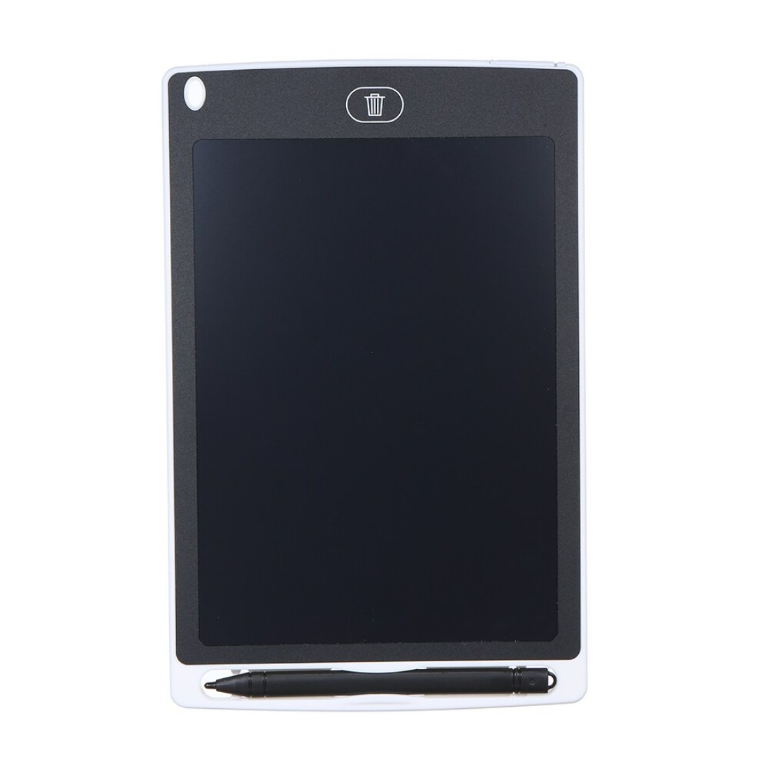 Generic-8.5 Inch LCD Drawing Tablet Portable Digital Pad Writing Notepad Electronic Graphic Board Notes Reminder Font Bold with Stylus Pen(White)