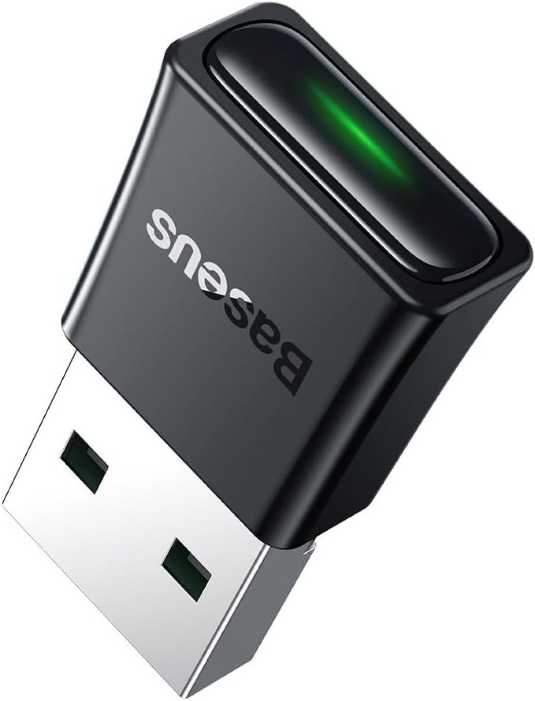 Baseus Bluetooth Adapter 5.3【Plug &amp; Play】USB Bluetooth Adapter for PC Bluetooth Dongle Adapter 20M Wide Range USB Bluetooth Receiver for Mouse Keyboard Headphone Speaker Compatible with Win 11/10/8.1
