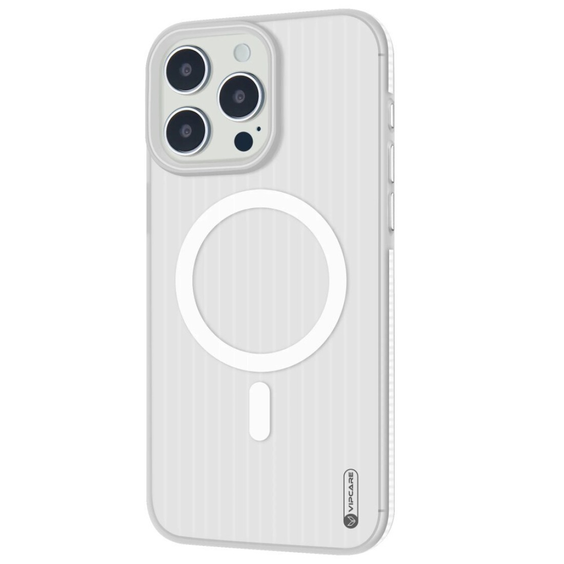 VIPCARE iPhone 16 Pro Case Cover With Compatible MagCase PC Series Transparent