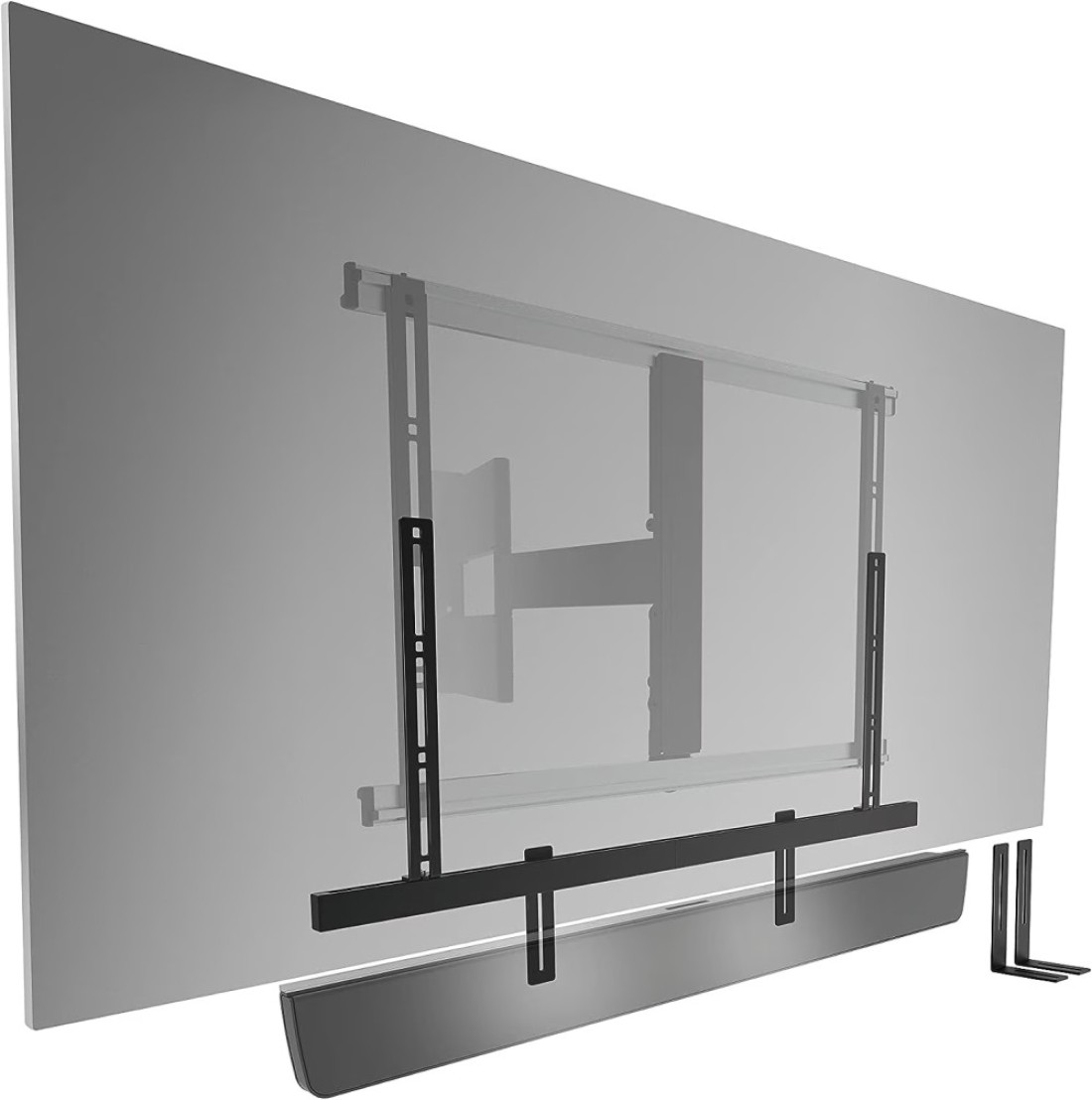 Vogel&#39;s Sound 3550 Universal Soundbar Mount Also Fits Bose 500/700 Sonos Arc/Beam/Playbar Samsung Sony LG And JBL For Vesa 100 To 600 Max. 14.3 Lbs (6,5 Kg)