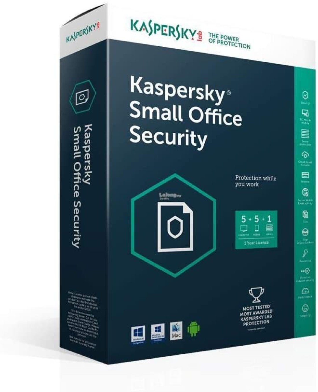 Kaspersky Small Office Security 5 5 1 User Retail