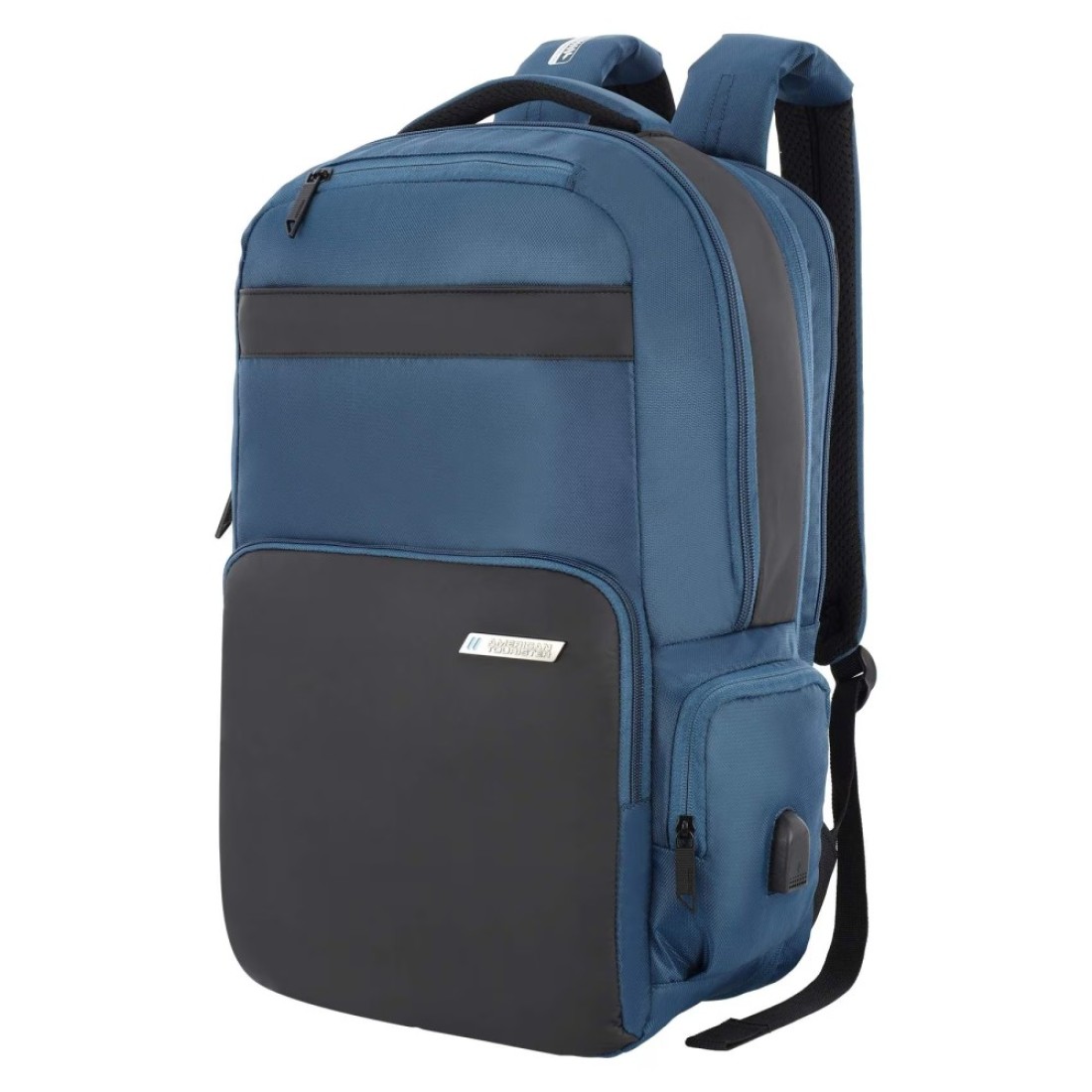American Tourister Segno 2.0 Expandable Laptop Backpack 02 Navy