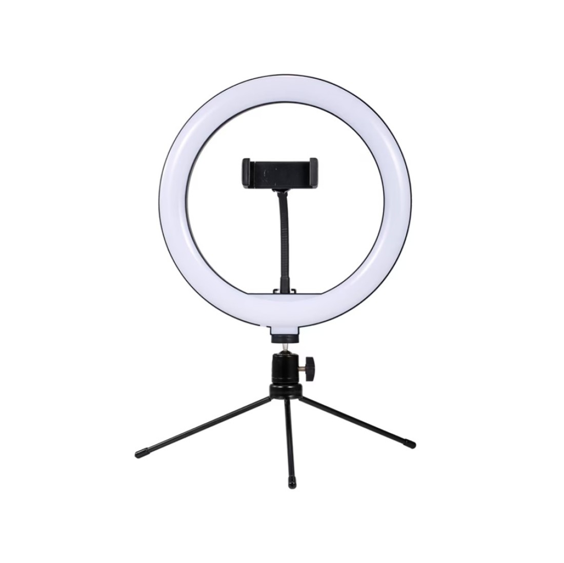 عام-10inch LED سطح المكتب حلقة مصباح فيديو الصور الشخصية للمصباح مع سطح المكتب ترايبود حامل USB التوصيل للحصول على يوتيوب تيك توك بث مباشر