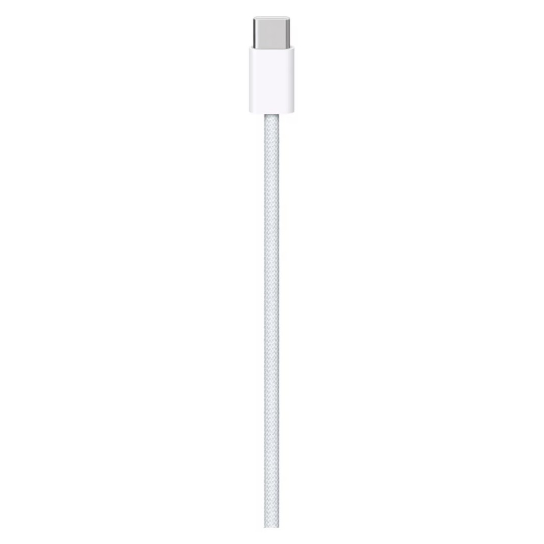 أبل كابل شحن USB-C بتصميم منسوج بطول 1 متر - أبيض