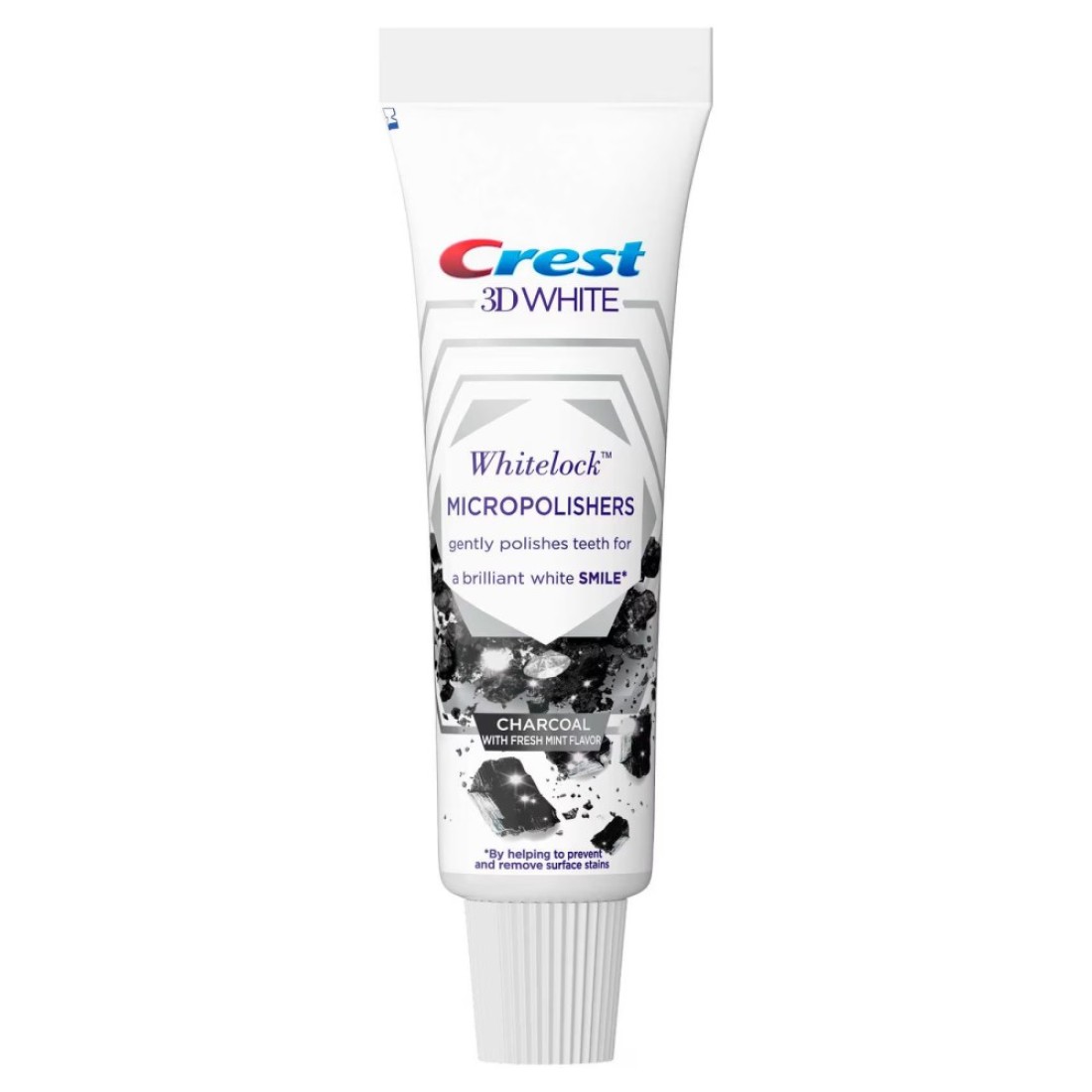 Crest 3D White Whitelock Micropolishers Toothpaste With Charcoal Fresh Mint Flavor 88ml​
