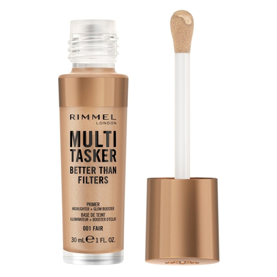 Rimmel London Multi Tasker Better Than Filters Primer Highlighter Plus Glow Booster 001 Fair 30ml