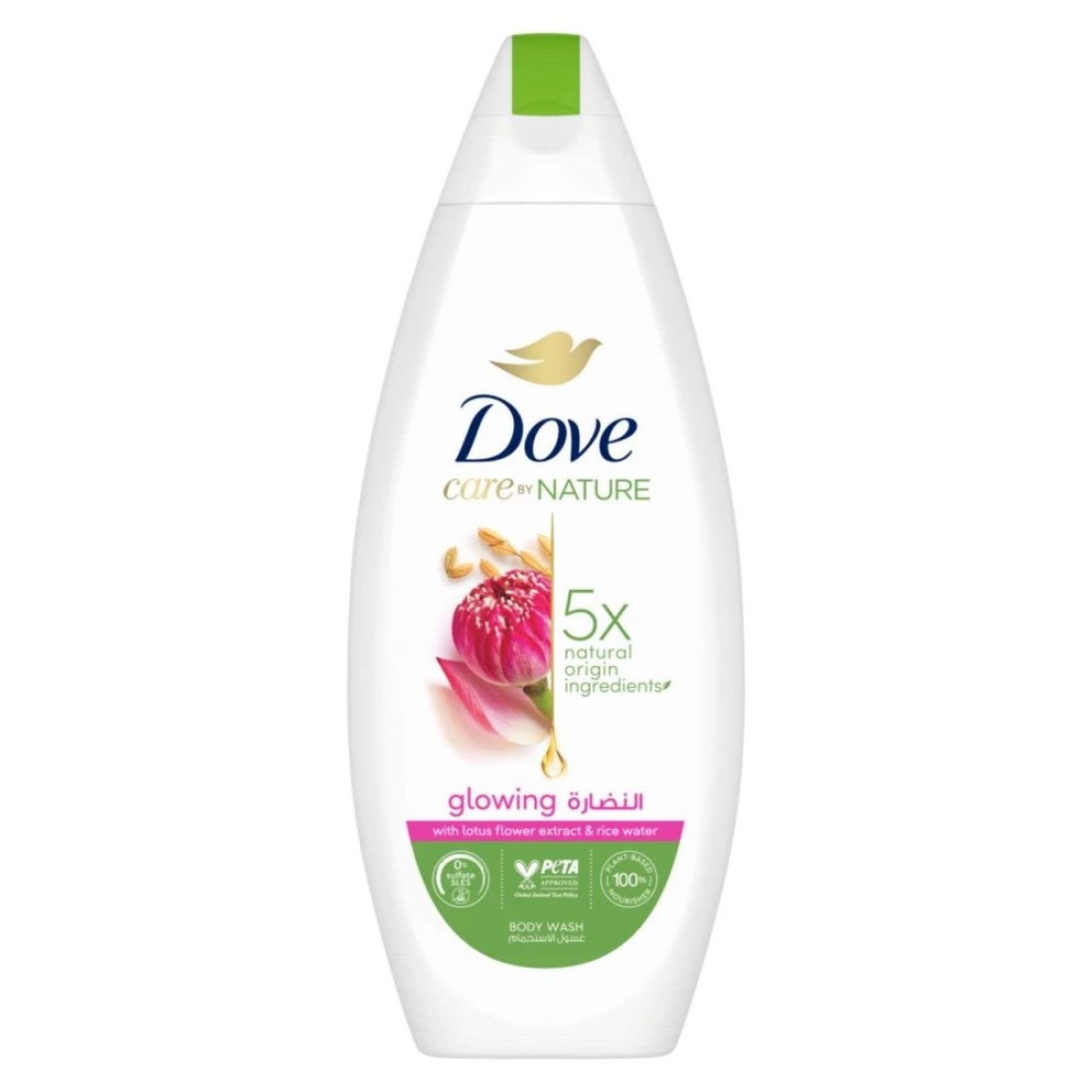 Dove Care by Nature Glowing Body Wash Lotus &amp; Rice Water 250ml