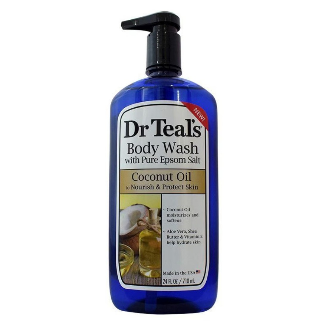 Dr. Teal&#39;s Epsom Salt Body Wash Coconut Oil 710ml