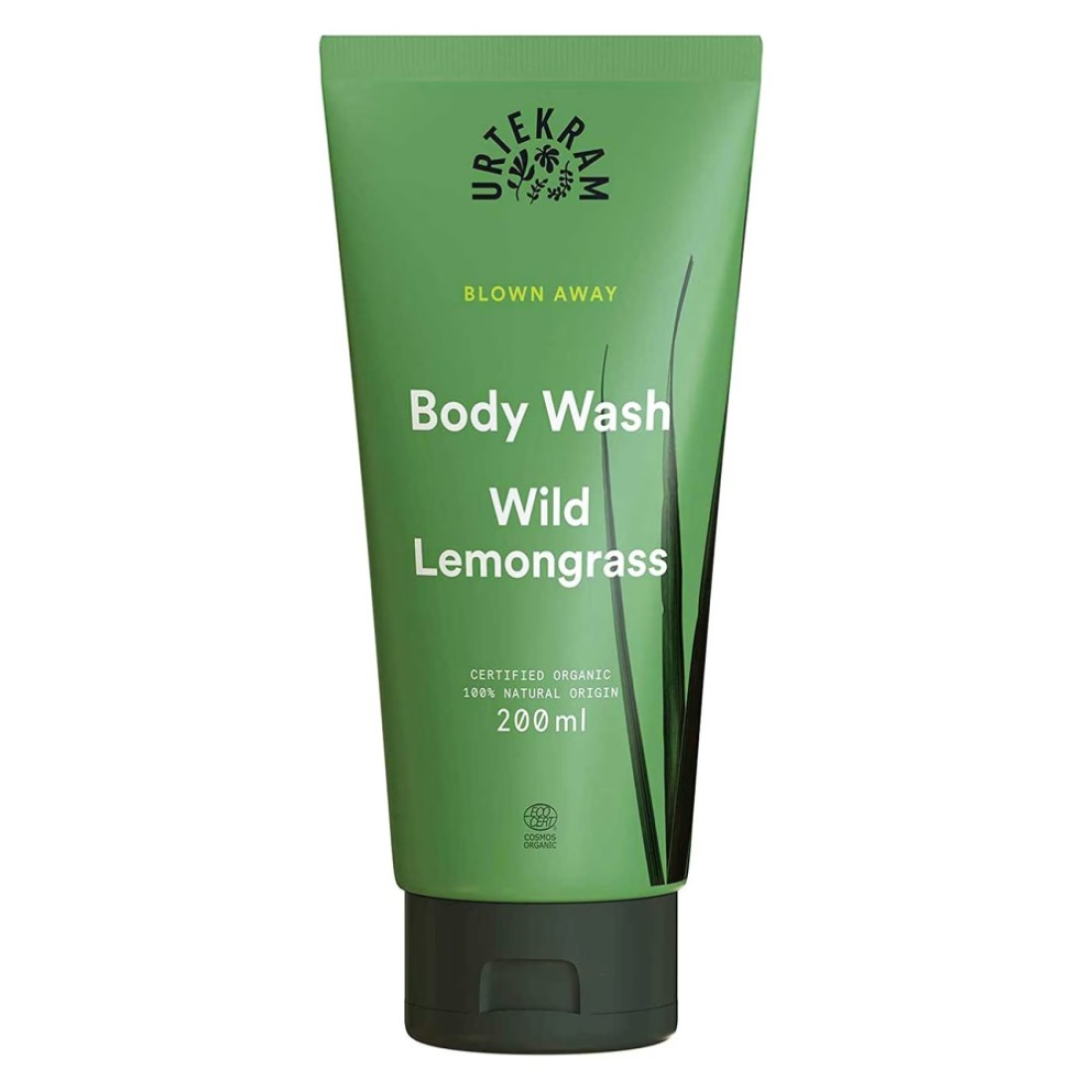 Urtekram Wild Lemongrass Body Wash Green 200ml