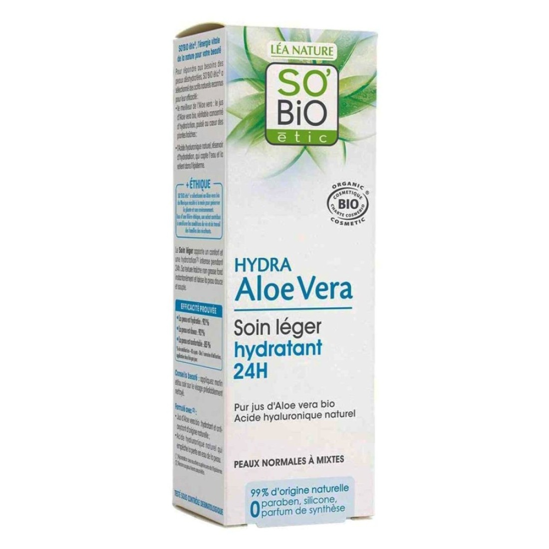 So Bio Etic Aloe Vera Rich Moisturizer Day Cream White 50ml