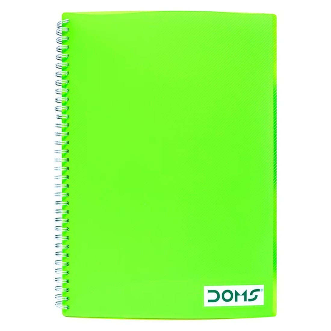 Doms Twin Wired Notebook A4 120 Pages Assorted Colour