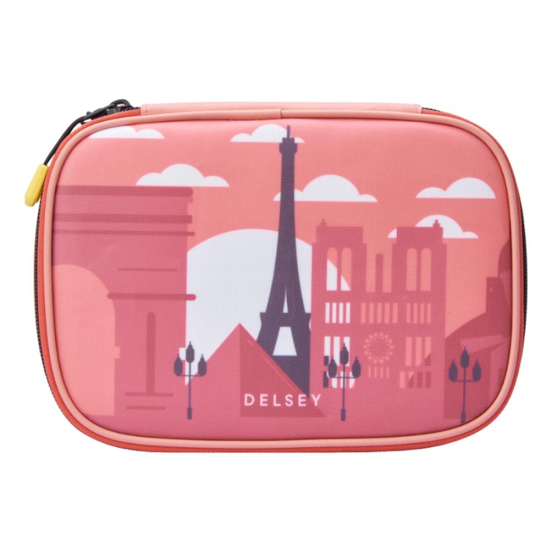 Delsey Pencil Box BTS23 Large Pink Print