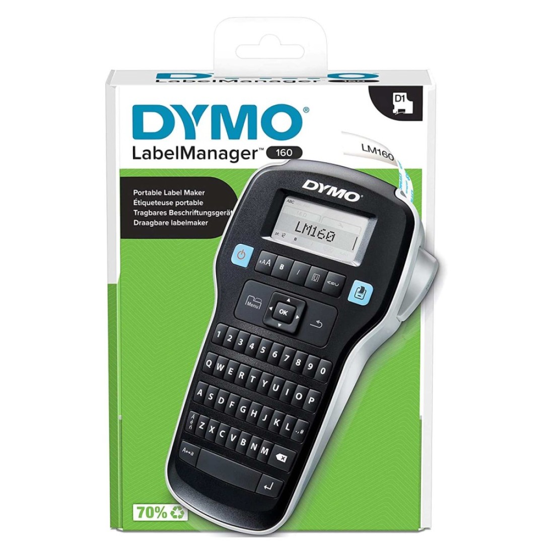 ديمو طابعة ملصقات LM160 160 - أسود