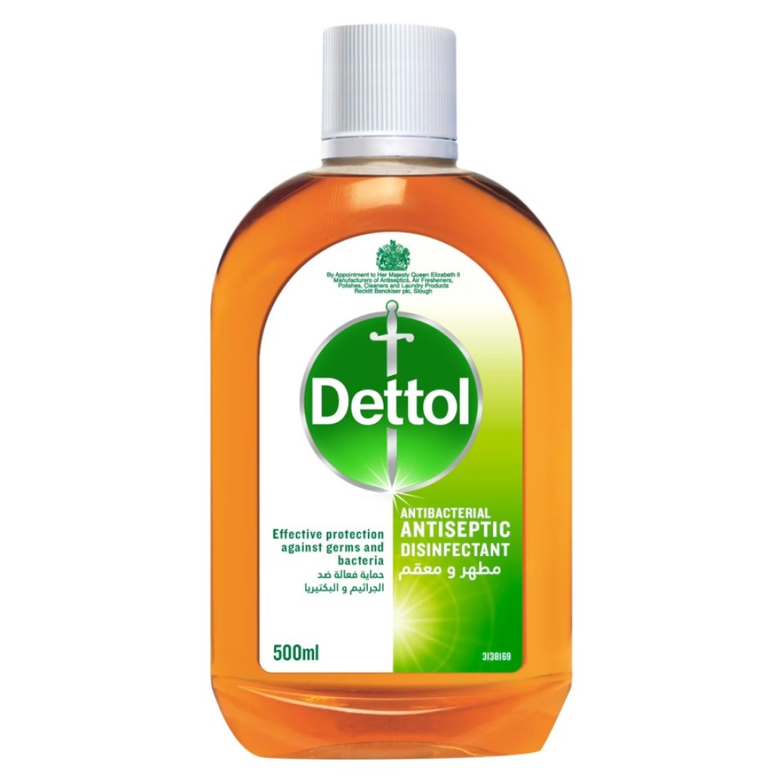 Dettol Anti-Bacterial Antiseptic Disinfectant 500ml