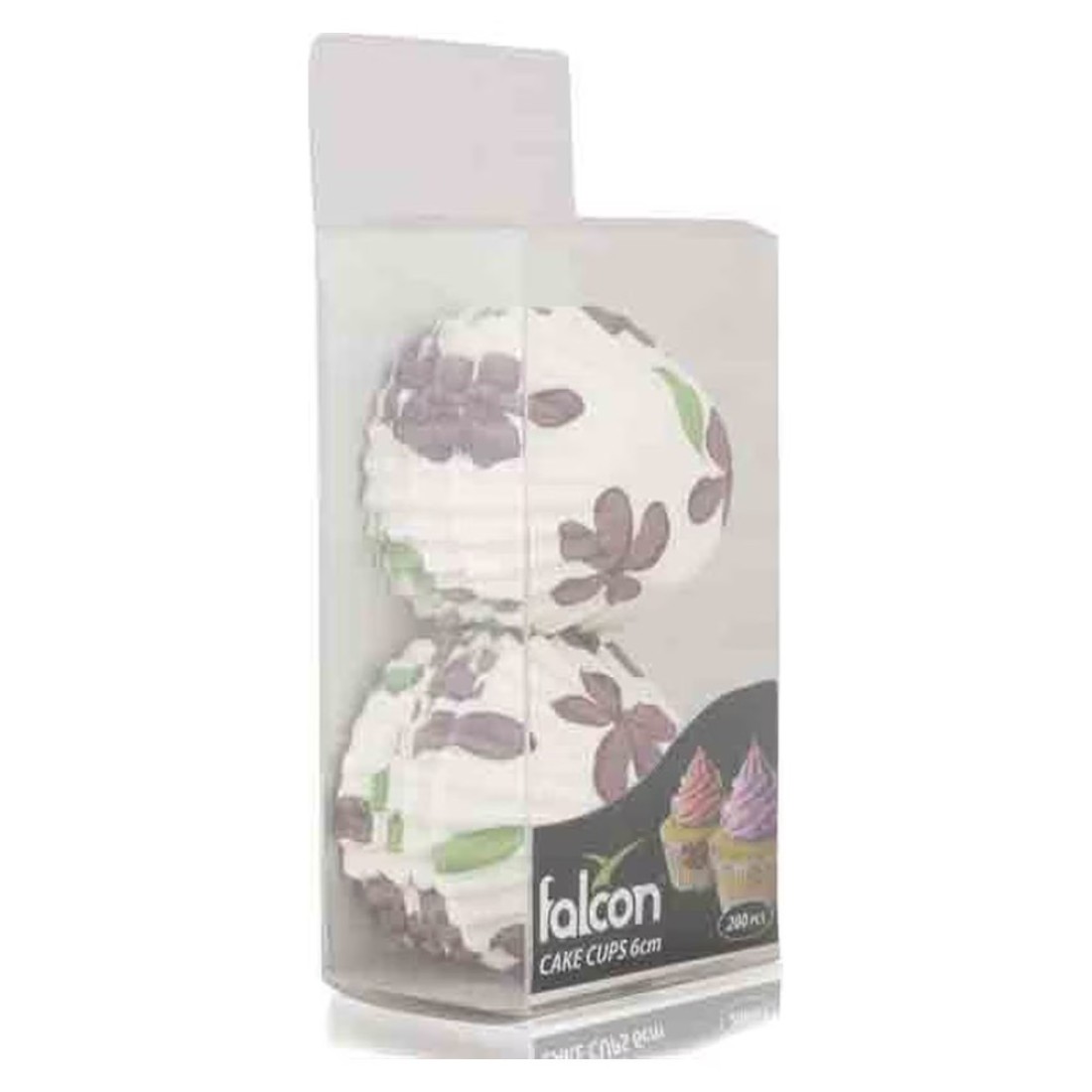 Falcon Floral Printed Cake Cups Multicolour 6cm 200 PCS