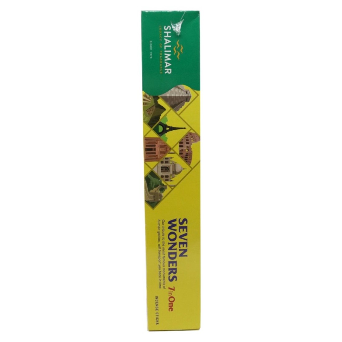 Shalimar Seven Wonders 7-In-1 Incense Sticks Black 35 PCS