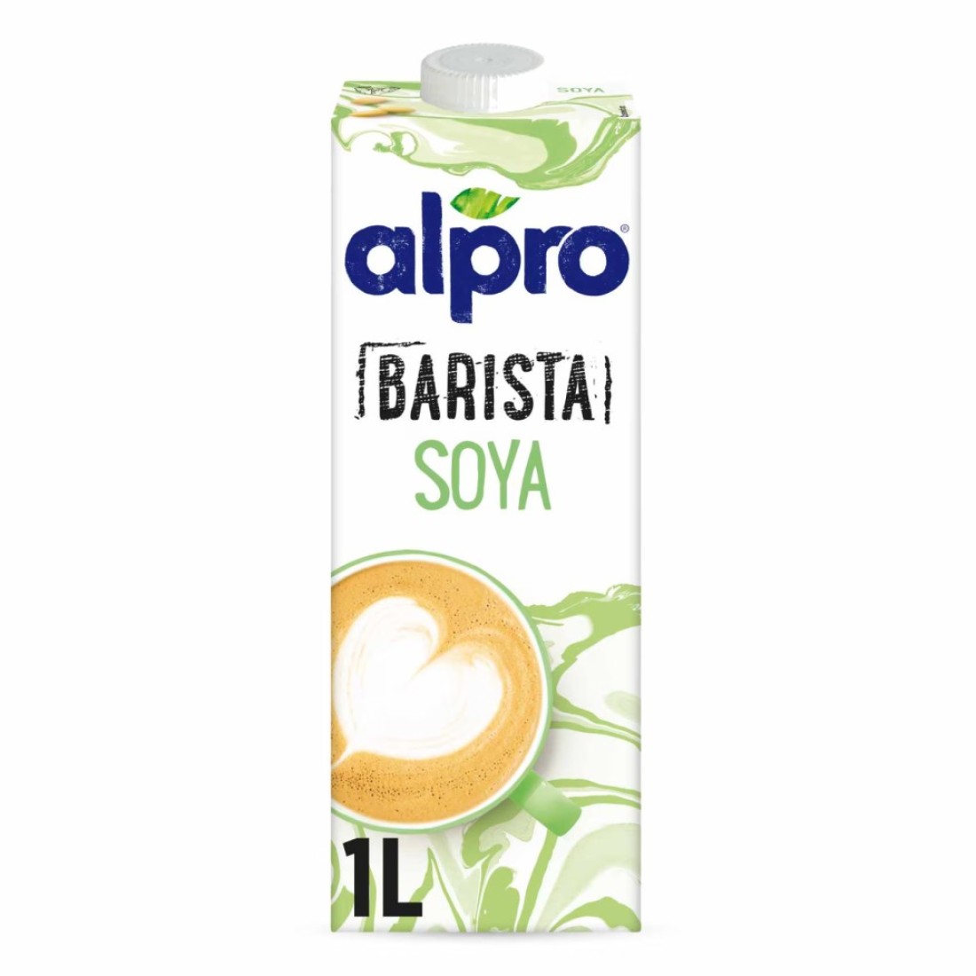 Alpro Barista Soya Drink, 100% Plant-Based, Lactose &amp; Dairy Free 1L
