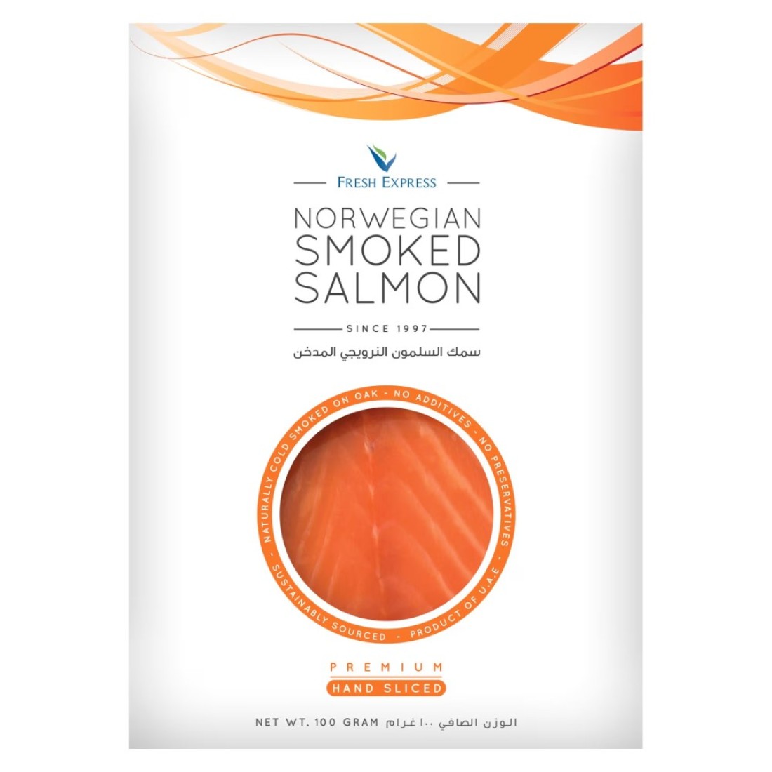 Fresh Express Norwegian Smoked Salmon 100g