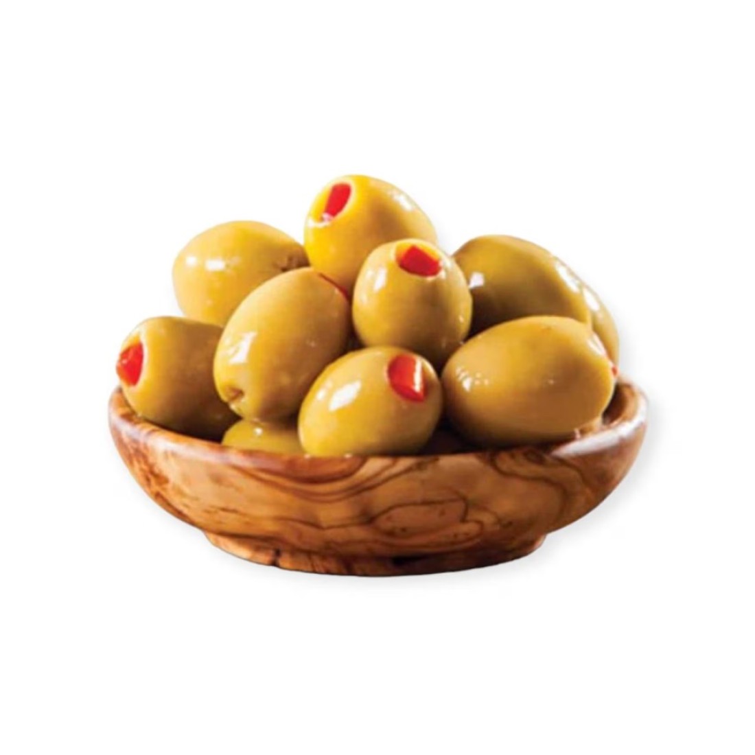 Red Pepper-Stuffed Green Olive