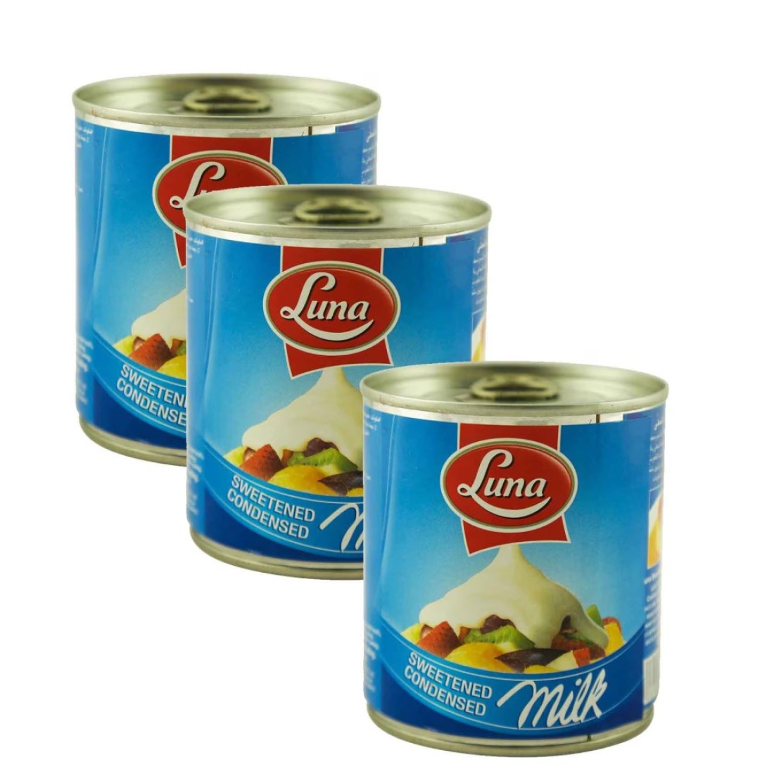 Luna Sweetened Condensed Milk 395g x Pack of 3