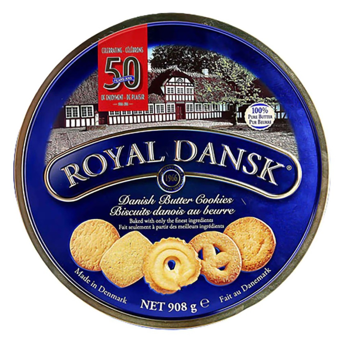 Royal Dansk Danish Butter Cookies, 908g