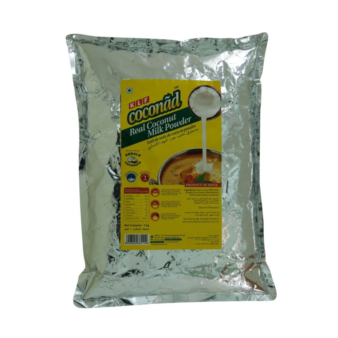 KLF Coconad Real Coconut Milk Powder, 1kg