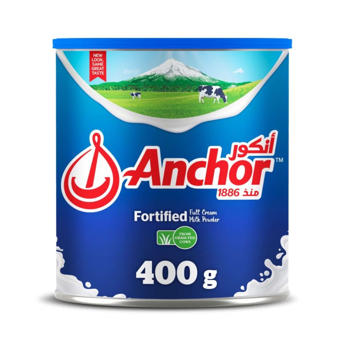 أنكور مسحوق حليب كامل الدسم مدعم 400 غرام